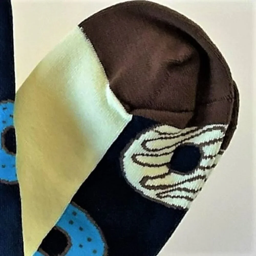 DONUT NOVELTY FUN SOCKS
